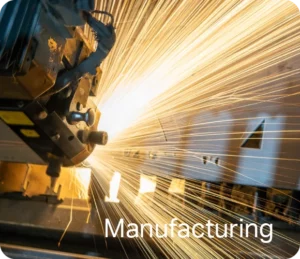 An image banner for the manufacturing industry
